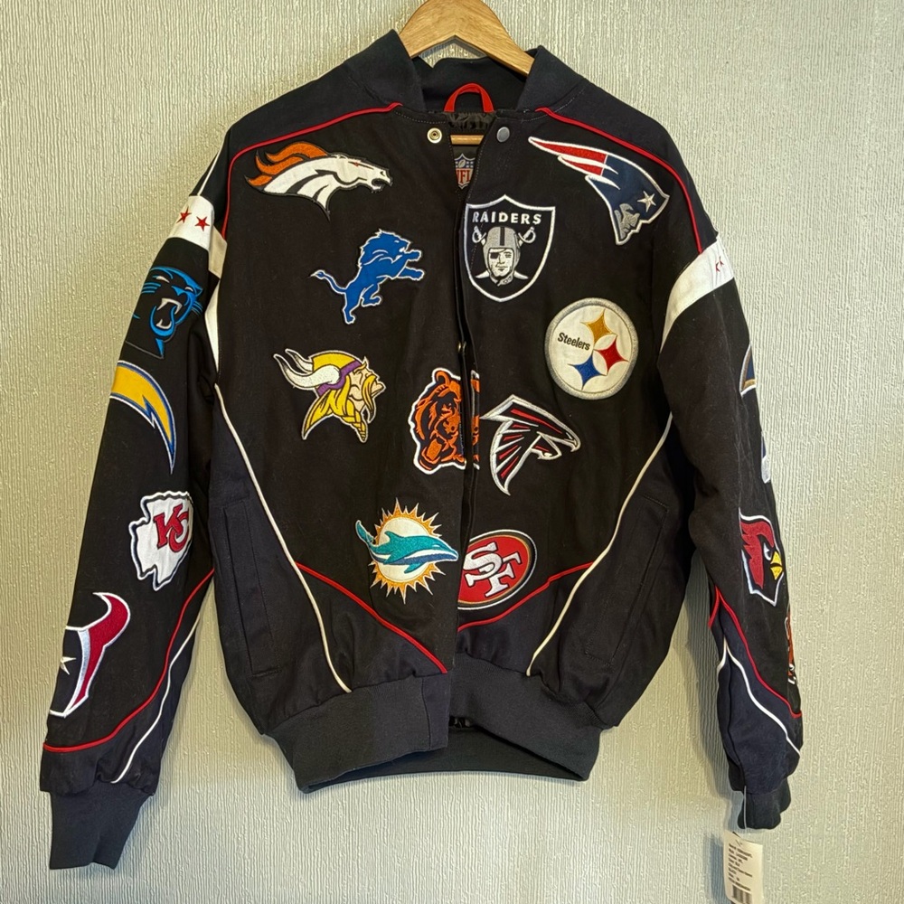 NFL All Teams Patch Bomber Jacket